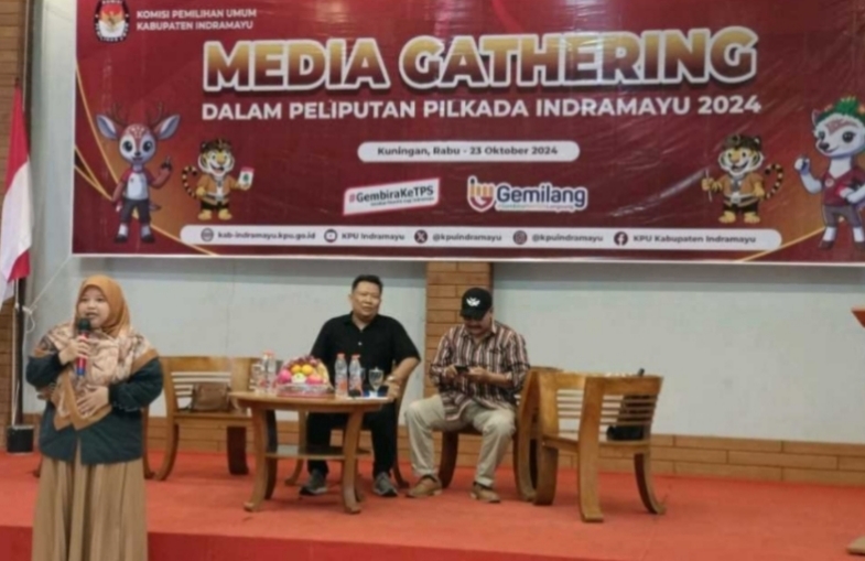 Peliputan Pilkada Indramayu 2024, KPUD Indramayu Gandeng FKJI Adakan Media Gathering 