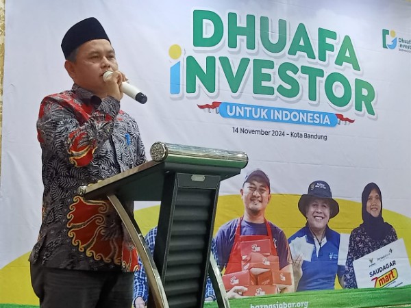  BAZNAS Jawa Barat Gelar Ceremony Dhuafa Investor 