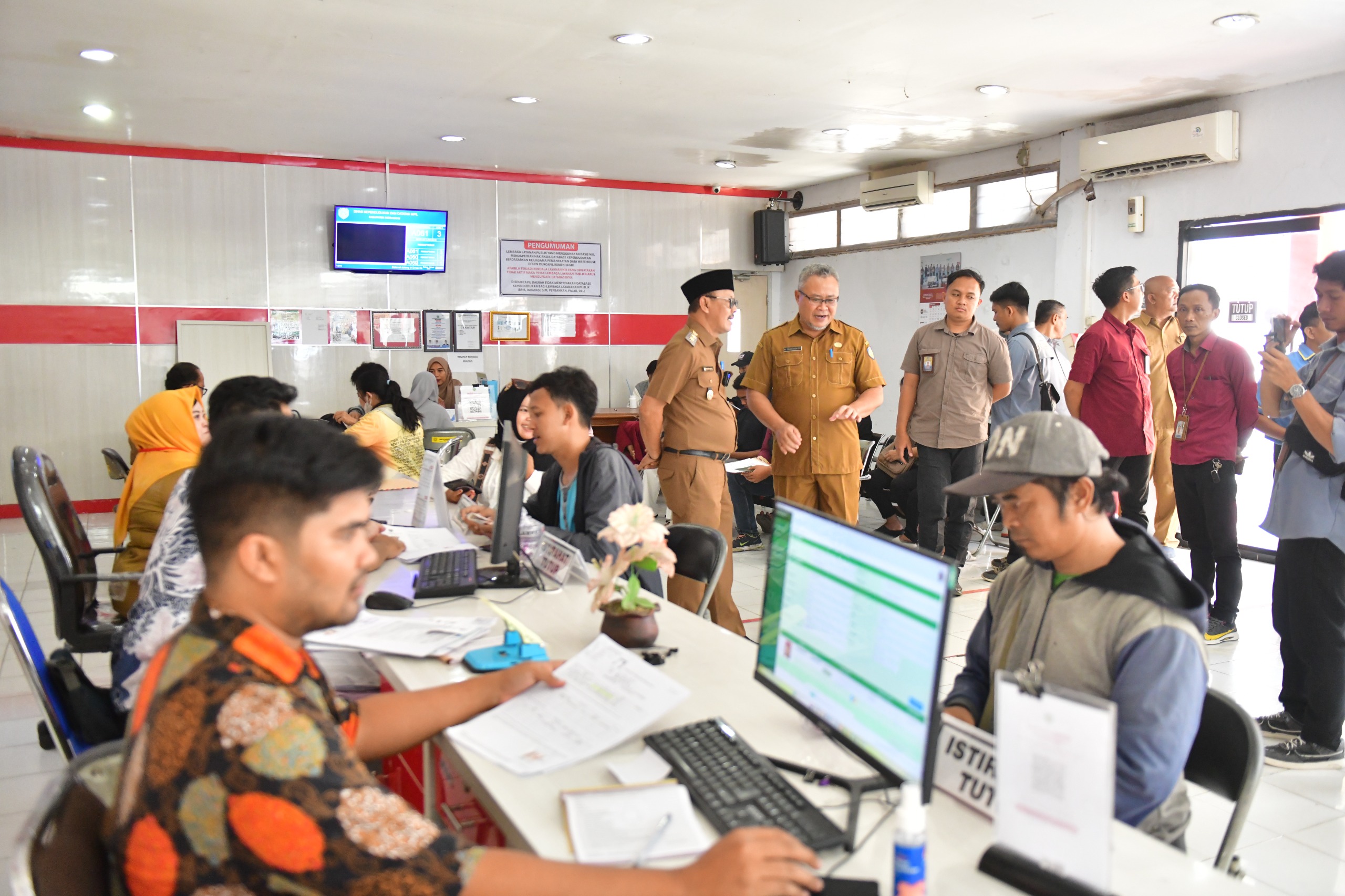 Wakil Bupati Indramayu Pastikan Layanan Adminduk Berjalan Maksimal