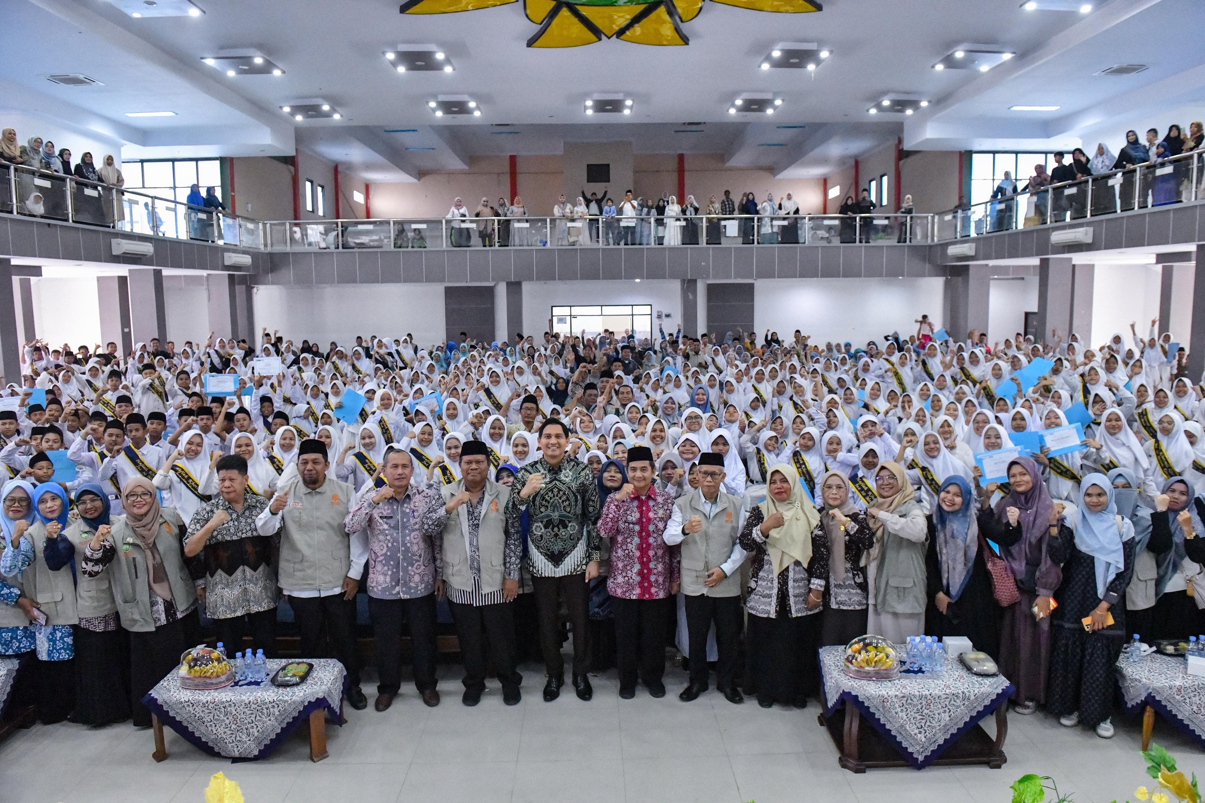 500 Siswa Penghafal Al-Qur’an Juz 30 Mendapat Apresiasi Bupati LH