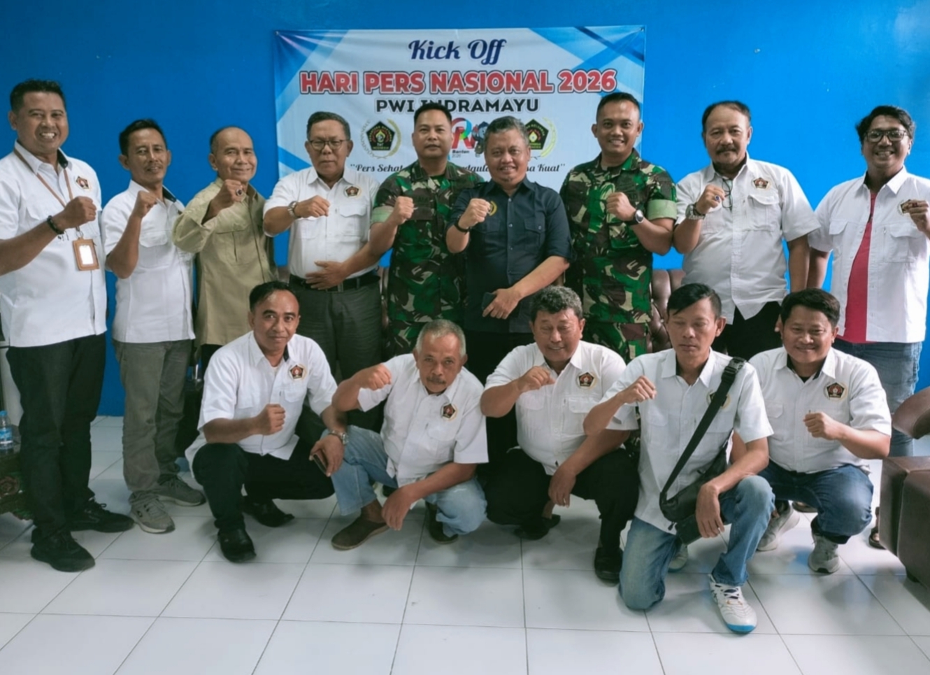 PWI Indramayu - BRIGIF TP 34/Cakra Buana Siap Bersinergi