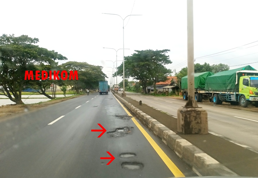 Satker PJN I Jawa Barat Tidak Respons Kerusakan Jalan Pamanukan - Lohbener – Palimanan