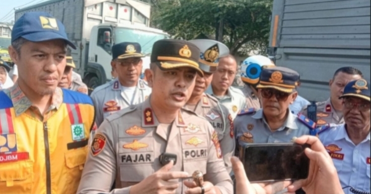 Polres Indramayu Tetapkan Sopir Truck Wing Box Sebagai Tersangka Kasus Lakalantas Maut Jalur Pantura Kiajaran Kulon Indramayu