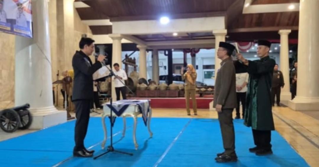 Gantikan Ahmad Sadali, Lucky Hakim Lantik Aan Hendrajana Sebagai Pj Sekda Kabupaten Indramayu